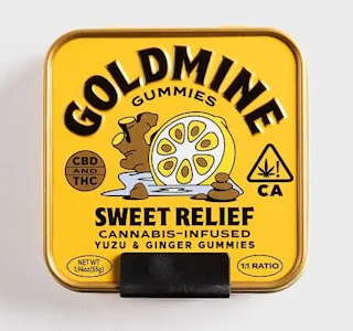 Goldmine Gummies - Goldmine - Edibles - Sweet Relief & Ginger - 100MG