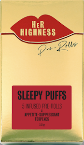 HER HIGHNESS - Sleepy Puffs (Han Solo Burger) - 5pk Infused Pre-Rolls