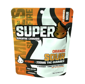 Superfire - Sour Lemonade 200MG (4x50MG)