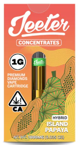 JEETER - Jeeter - Liquid Diamonds - Island Papaya - Vape Cart- 1g