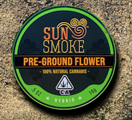 SunSmoke - Hybrid - Pre-Ground - Flower - 14g