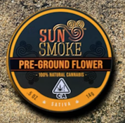SunSmoke - Sativa - Pre-Ground - Flower - 14g