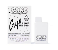 Lemon Cherry Gelato - Cryo Live Resin - Disposable - 1g