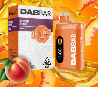 DABWOODS - Dabwoods - Georgia Peach - 1g All-In-One DabBar