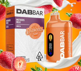 Dabwoods - Dabwoods - Mother's Milk - 1g All-In-One DabBar