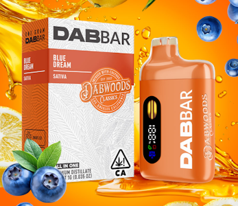 DABWOODS - Dabwoods - Blue Dream - 1g All-In-One DabBar