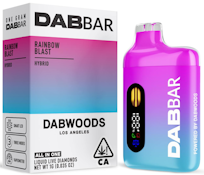Dabwoods - Rainbow Blast - 1g All-In-One LD DabBar