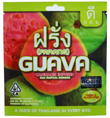Dee Thai - Dee Thai - Edibles - Gummies - Guava - 100MG Main Image