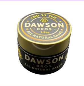 Dawson Bros. - Dawson Bros - Salve - 1:1 CBD/THC - 1oz