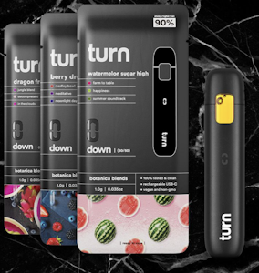 TURN - TURN Disposable 1g -Live Resin- Acai Mints 79%
