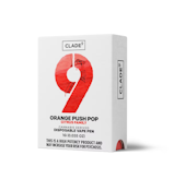 Clade9 Orange Push Pop 1g AIO