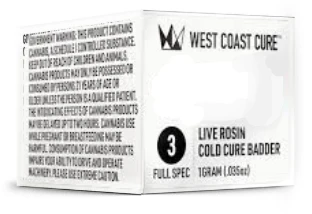 West Coast Cure - West Coast Cure - Concentrate - Tier 3 - Motorbreath x Banana Punch - 1G Main Image