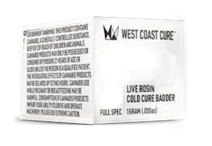 WEST COAST CURE - West Coast Cure - Concentrate - Rosin - Tier 4 - Garlic Breath - 1G