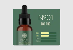 SOLFUL - Tincture - No.1 - 1:1 - CBD:THC - 15ML