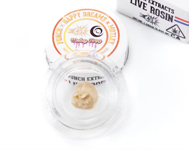 PUNCH EDIBLES & EXTRACTS - Punch Extracts | Nectarine Jelly Cake Tier 4 Live Rosin Cold Cure Badder 1g