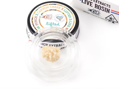 PUNCH EDIBLES & EXTRACTS - Punch Extracts | Gak Burst Tier 4 Live Rosin Cold Cure Badder 1g