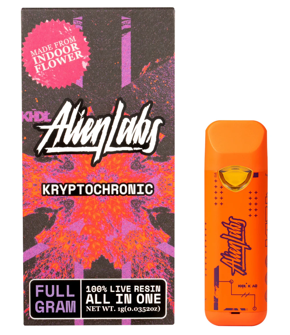 Alien Labs - Alien Labs - Krypto Chronic - 1g Live Resin All-In-One Vape Main Image