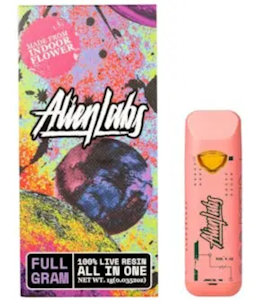 ALIEN LABS - Alien Labs - Zangria - 1g Live Resin All-In-One Vape