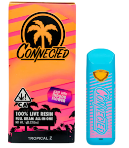 Connected - Connected - Tropical Z FINAL SALE - 1g Live Resin All-In-One Vape