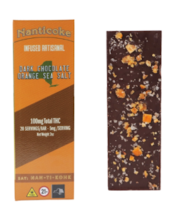 NANTICOKE - Nanticoke - Orange Sea Salt Dark Chocolate - 100MG - Hybrid