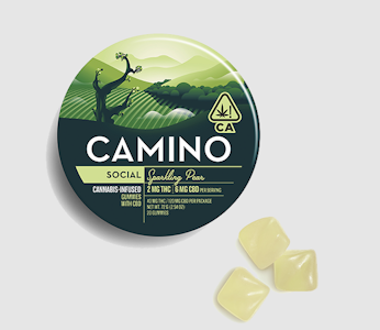 CAMINO - CAMINO 1:3 CBD Sparkling Pear Gummies 20pk