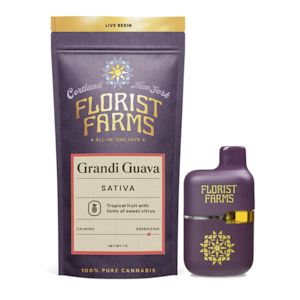 FLORIST FARMS - Grandi Guava 1g Live Resin Tank | Florist Farms