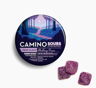 CAMINO - CAMINO 1:1:1 CBN Sour Blackberry Gummies 10pk