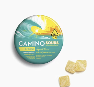 CAMINO - CAMINO 2:1 THCv Sour Tropical Burst Gummies 20pk