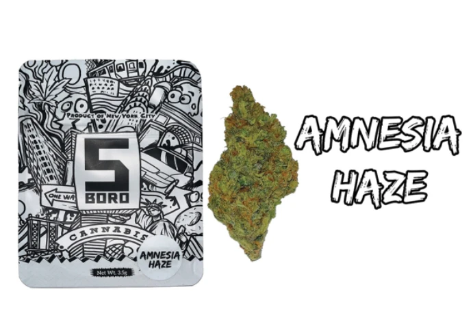 5 BORO - 5 Boro | Flower - Amnesia Haze | 0.7g Main Image