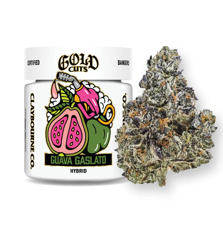 Claybourne Co. - Claybourne Co. - 3.5g Gold Cuts - Guava Gaslato Main Image
