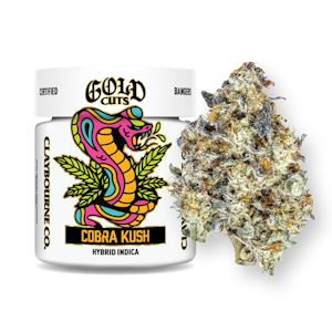CLAYBOURNE CO. - Claybourne Co. - 3.5g Gold Cuts - Cobra Kush