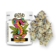Claybourne Co. - 3.5g Gold Cuts - Cobra Kush