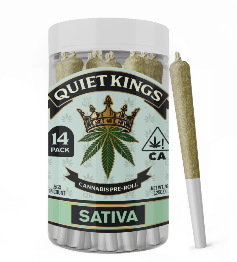 Quiet Kings - Quiet Kings 14pk Prerolls 7g Lemon G Main Image