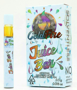 COLD FIRE - Cold Fire x Have Hash - Lemon OGZ - Rosin - Juice Bar - 0.5G