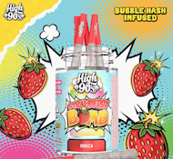 HIGH 90s 2.5G Strawberry Bomb Hash Infused Preroll 5pk