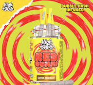HIGH 90s 2.5G Red Gummi Hash Infused Preroll 5pk