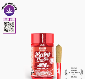 JEETER - JEETER 2.5G Lychee Quad Infused Baby Jeeter 5pk