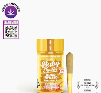 Jeeter - JEETER 2.5G Orange Daiquiri Quad Infused Baby Jeeter Pack 5pk