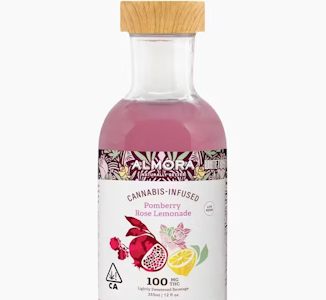 ALMORA FARMS - Almora 100mg Pomberry Rose Lemonade Beverage