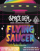 Space Gem - 1ct. 100 mg Infused Gummy - Flying Saucer Sweet Pink Lemonade