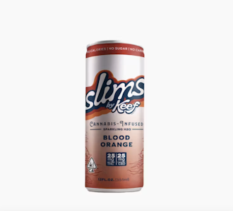 KEEF - KEEF 25mg 1:1 CBD Blood Orange Slims Sparkling Beverage