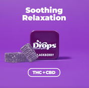 Drops 2:1 CBD Blackberry Gummy Singles 2ct