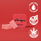 Drops 100mg Cherry Gummy Singles 2ct