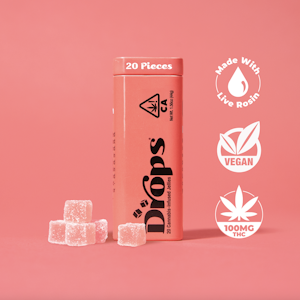 DROPS - Drops 100mg Watermelon Gummies 20ct