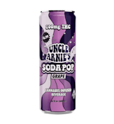 Uncle Arnies 100mg Grape Soda Pop Beverage