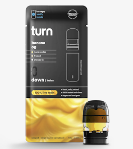 turn - Banana OG - 1g Live Resin POD