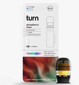 turn - Strawberry Haze - 1g Botanica Blends POD