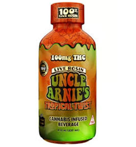 Uncle Arnies - Uncle Arnie's - 100mg Live Resin Drink - Tropical Twisted