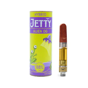 JETTY EXTRACTS - Jetty Extracts - 1g High THC Cartridge - Alien OG