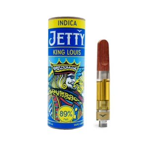 Jetty Extracts - Jetty Extracts - 1g High THC Cartridge - King Louis